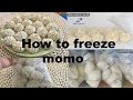 How to freeze/store momo nepalifood nepalistyle