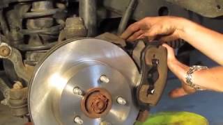 Jeep Wrangler TJ Brake Pad and Rotor Replacement - Updated