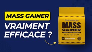 Mass Gainer Crazy Nutrition : Notre TEST et AVIS complet !