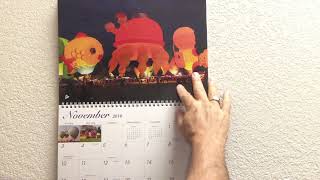 2019 Official Calendar of the Albuquerque International Balloon Fiesta