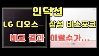 삼성 비스포크 LG 디오스 인덕션 비교 분석 했더니 놀라운 결과가