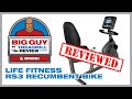 Life Fitness RS3 Lifecycle Recumbent Bike Review - Product Review - BigGuyTreadmillReview.com