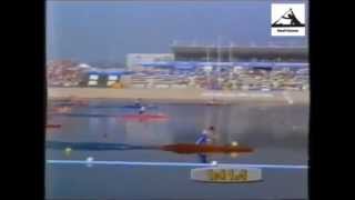 1992 Barelona Olympic Canoeing - Men's C-1 500 Meters final. HD