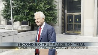 Second ex-Trump aide on trial
