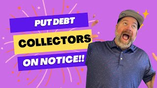 STOP DEBT COLLECTORS WITH THIS ONE Simple Trick