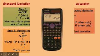 Standard deviation A level Biology