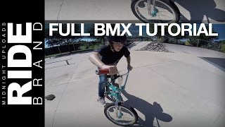 HOW TO START RIDING \u0026 GET INTO BMX - FULL KIDS TUTORIAL