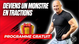 Deviens un MONSTRE aux Tractions ! Programme gratuit à télécharger …