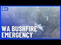 Uncontrollable Bushfire In Western Australia Leaves Two Firefighters Injured | 10 News First