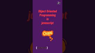 Object oriented programming in Javascript | #javascript tutorial in 1 minutes #oops #programming