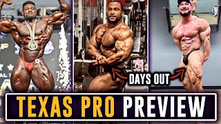 Texas Pro PREVIEW + PREDICTIONS 2023 | Andrew Jacked vs Hunter Labrada vs Carlos Thomas Jr