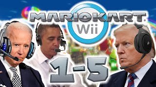 US Presidents Play Mario Kart Wii (1-5)