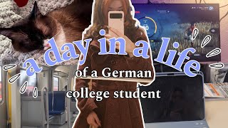 A day in a life of a German college student - VLOG