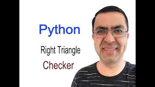 12 Check whether a triangle is a right triangle by Python | Boolean function | Modules