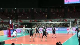 #AzzurriVolley vs Iran - Pippo Lanza muro e fuori