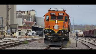 11/5/24Tue.5of6- An EPIC Day of Chasing Trains Goes On. The Local Returns to Keokuk + AT&SF Bonnet's