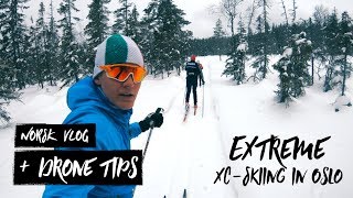 EXTREME XC-SKIING in Oslo, Norway // My Drone Settings