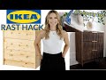 IKEA Rast HACK 🪚 I Tried DIY EPOXY MARBLE COUNTERTOPS For The 1st Time!