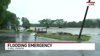 FLOODING UPDATE: David Mendoza reports from Kerrville along the Guadalupe River