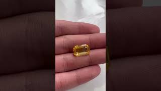 Ceylon Yellow Sapphire #gemstone #sapphire #jewelry #youtubeshorts #youtube