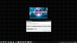 Java Tutorials: Java For Beginners | Episode 11: Creating External Class Files