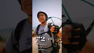 72yearsOld Paramotor students #oceanwingz #paramotor #ร่มบิน #paraglidingthailand #ร่มร่อน