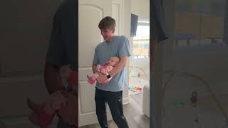 Giving our newborn a house tour