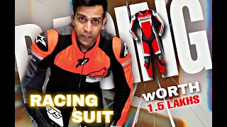 Buying my New RACE SUIT  😯 |  1.5 lac ka Bill  😱 | Track Ready Alpinestar @TheUK07Rider