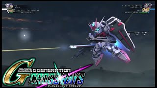 【SDガンダム GGENERATION CROSS RAYS】ストライクルージュ（オオトリ）戦闘シーン