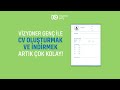 Vizyoner Genç CV Yazdır Özelliği Sizlerle!