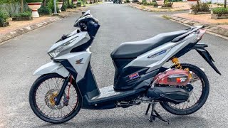 Vario dọn kiểng xuống bánh căm size Thailand _ Vario độ nhẹ nhàng đẹp mê ly ||RACING TKP