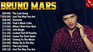 Bruno Mars Best Spotify Playlist 2024 - Greatest Hits - Best Collection Full Album