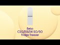 Beko CSG3582W 50/50 Fridge Freezer - White - Product Overview