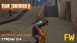 Getting to 1000 hours in TF2 | Full Stream 2