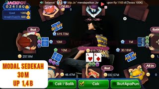 trik main texas hold'em poker modal 30m up 1,4b gampang bangat