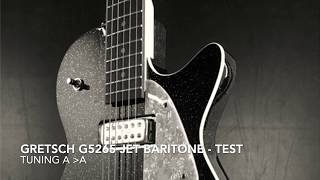 Mister Luv Testing a Gretsch G5265 Jet Baritone - Tuning A - a