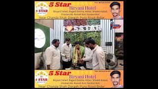 Bidar Five Star Mandi Restaurant Main Mohammed Haseeb Ahmed Ka Janam Din Manaya Gaya