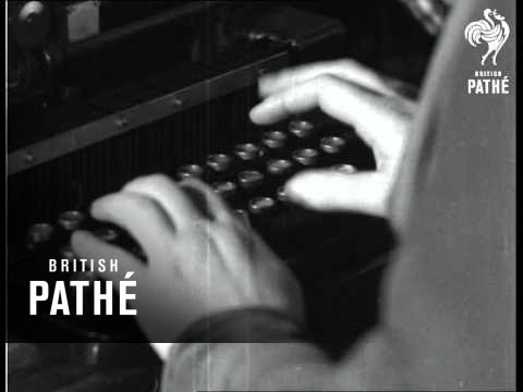 What is a teleprinter used for?