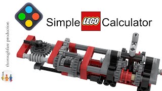 LEGO Calculator (Simple) - Free Instruction