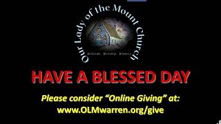 OLM Daily Mass - Saturday [9:15am] January 4, 2025