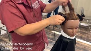 Cosmetology state board PD test/strand test, highlights, retouch, relaxer and blood exposure