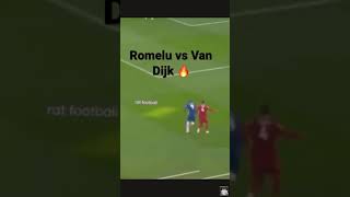 Romelu Lukaku vs Van Dijk!! 👀🔥