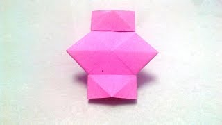 How to make an origami lantern step by step.