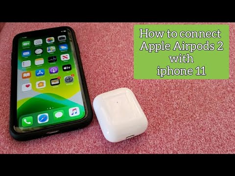 How to Connect Apple Airpods 2 to iPhone 11 Manual Pairing Mode Setup