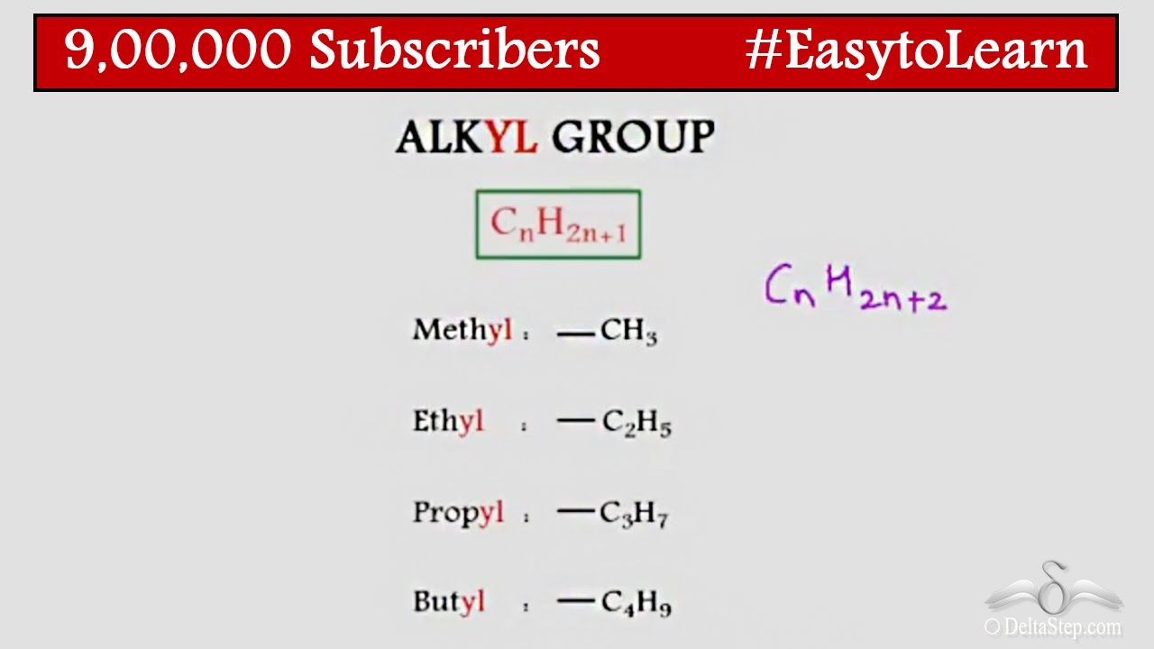 Alkyl Group Structure