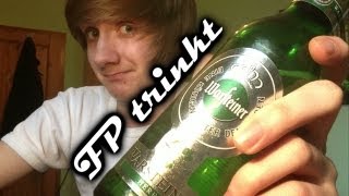 FP trinkt Warsteiner Herb