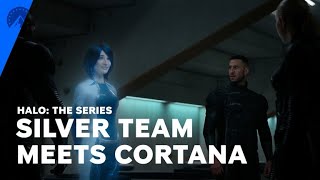 Halo The Series | Cortana Introduces Herself To Silver Team | Paramount+