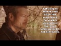 Blake Shelton-I Lived It-Lyrics