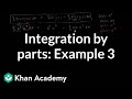 Integration by parts: Âºx____dx | AP Calculus BC | Khan Academy