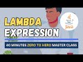 Lambda Expression in Java 8  || Functional Interface in Java 8 (Master Class)